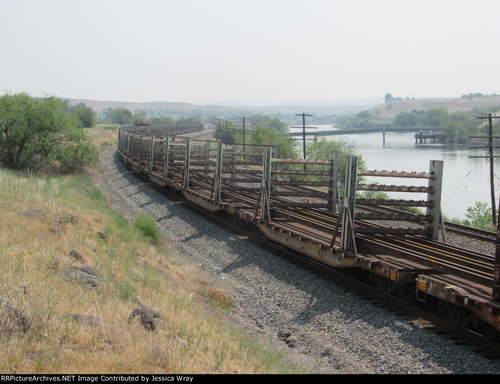 CWR train with SPMW flats